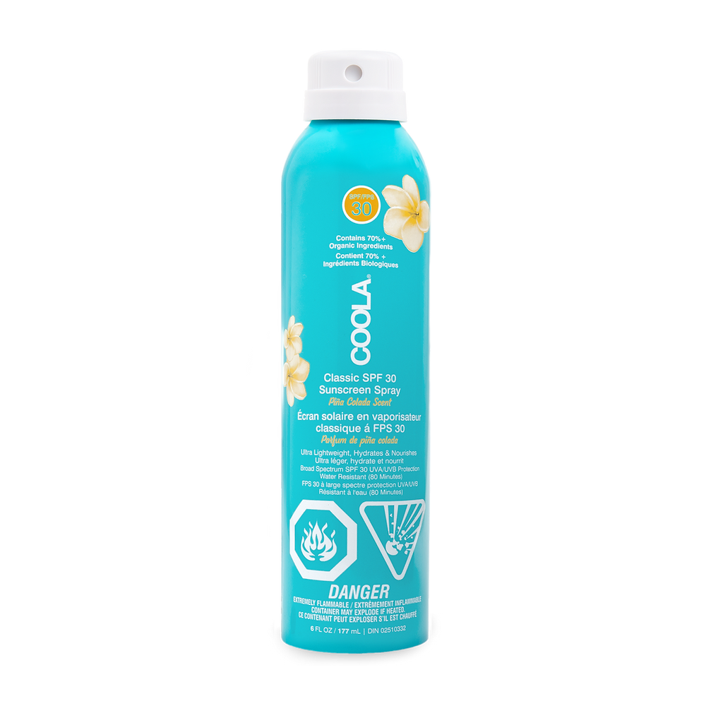 Spray sunscreen