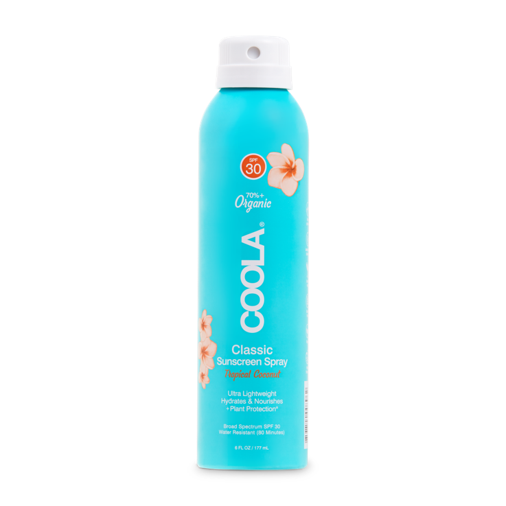 Spray sunscreen