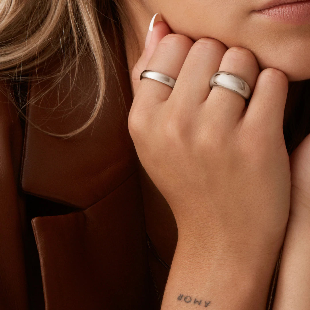 Basic stainless steel ring