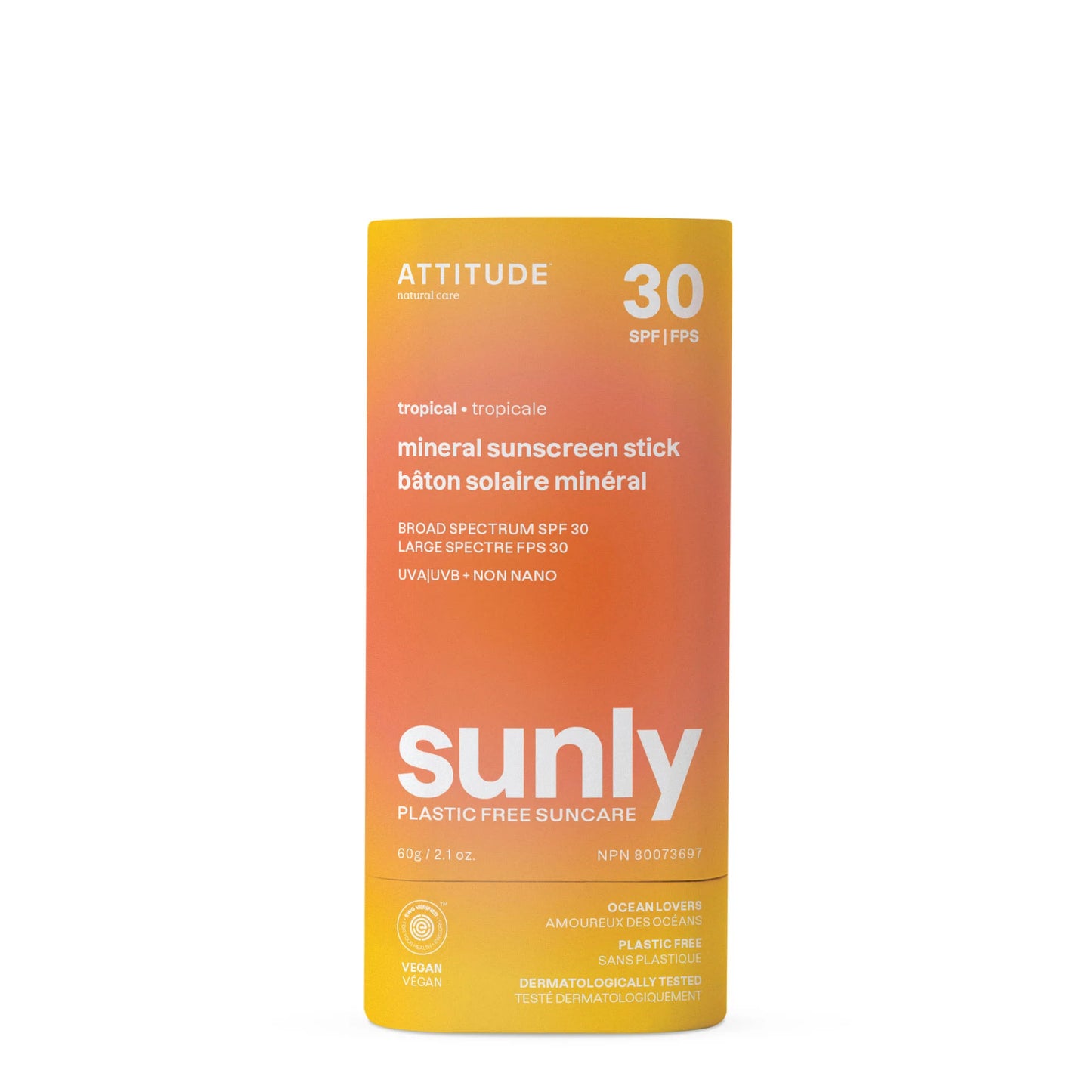 Bâton solaire minéral FPS30 – Tropicale