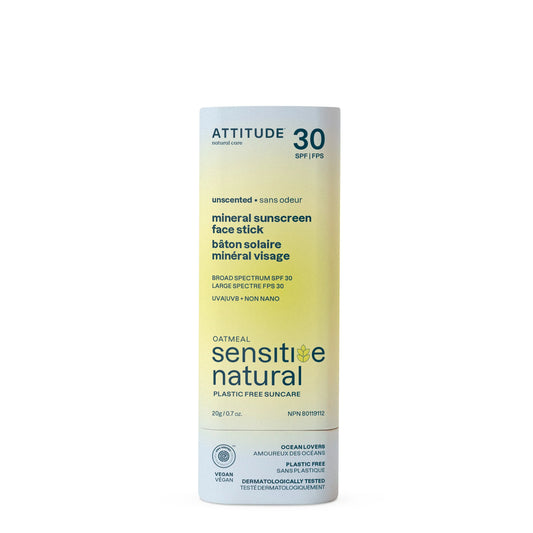 Bâton solaire minéral visage peau sensible FPS30