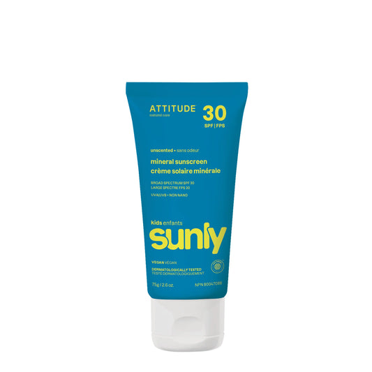 Crème solaire minérale pour enfants FPS30