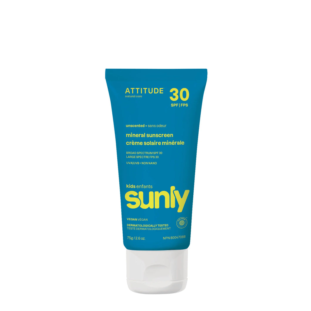 Crème solaire minérale visage FPS 30 – Enfants