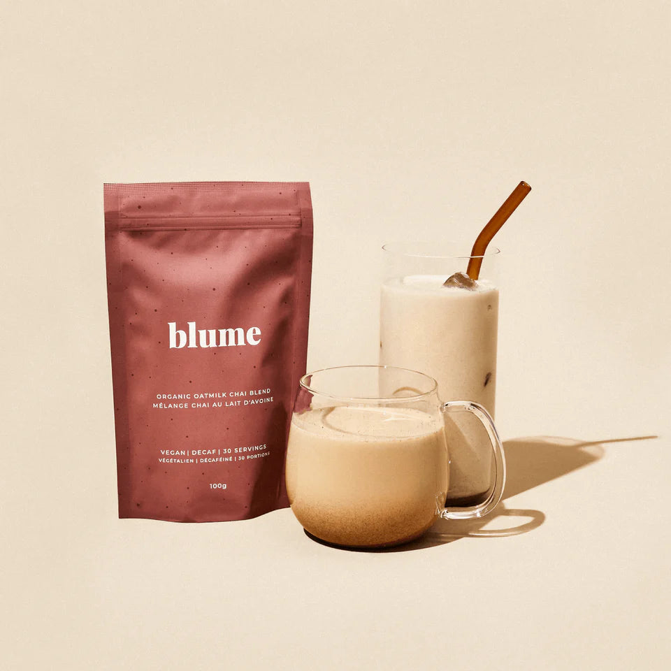 Mélange chai au lait d'avoine