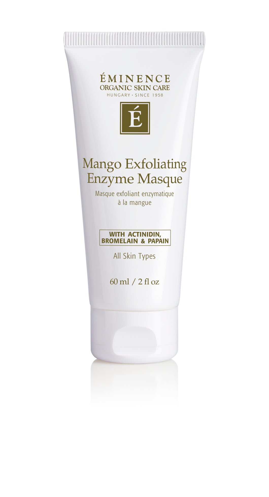Masque exfoliant enzymatique à la mangue