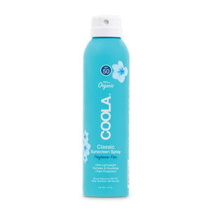Spray sunscreen