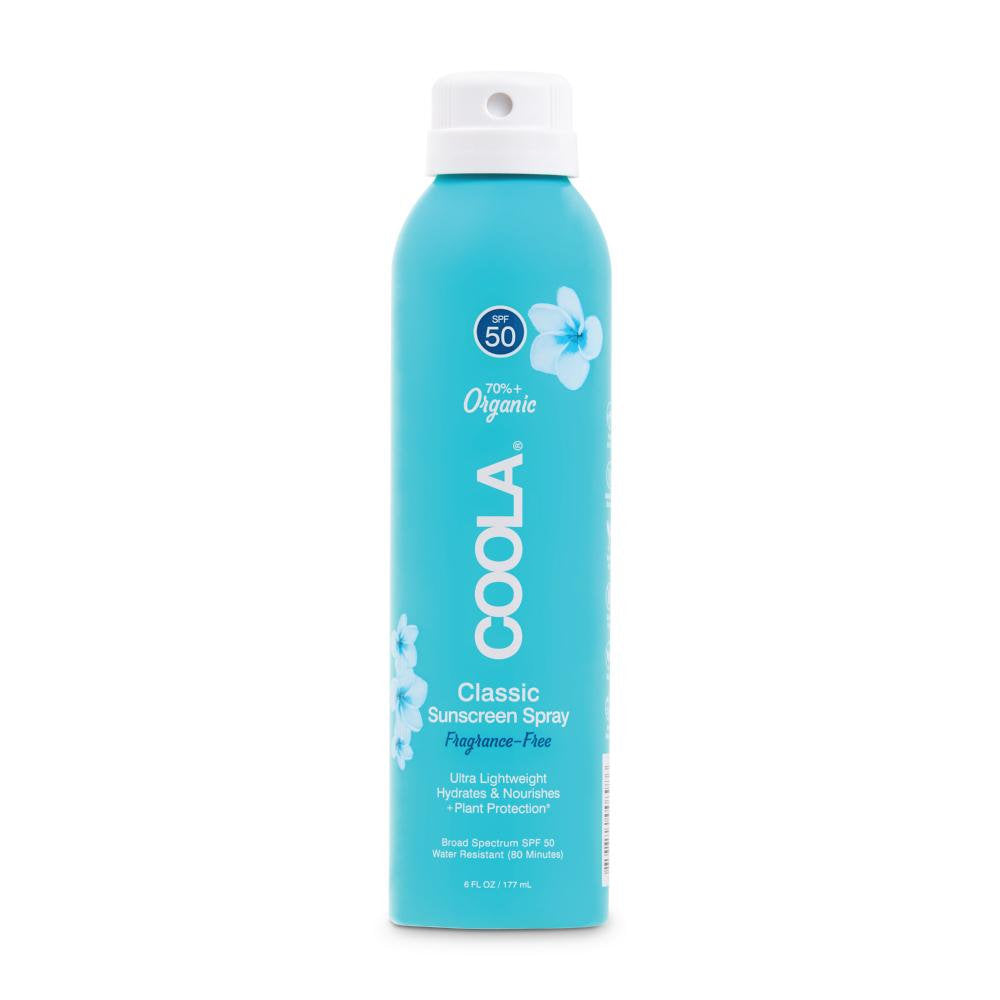 Spray sunscreen