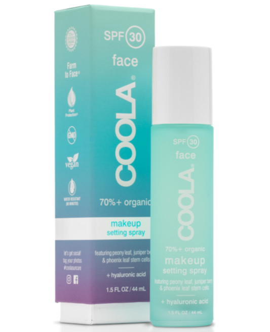 Makeup fix spray sunscreen