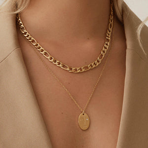 Melrose gold plated necklace