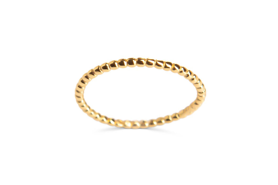 Pearl Vermeil Ring