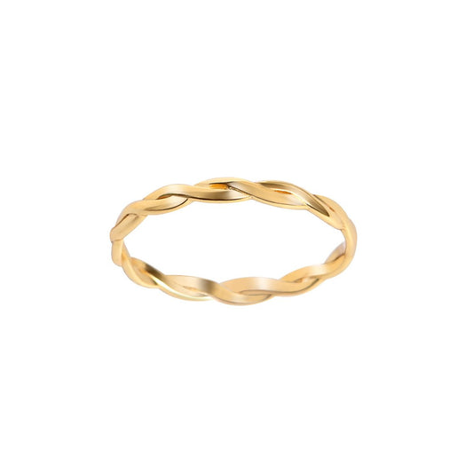 Bague Braided Vermeil
