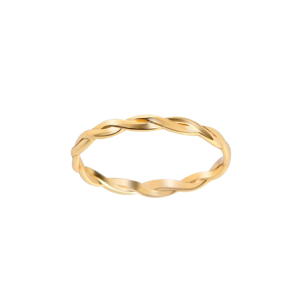 Braided Vermeil Ring