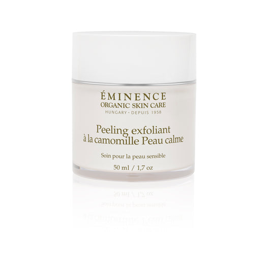 Peeling exfoliant à la camomille peau calme