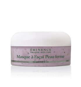 Firm skin acai mask