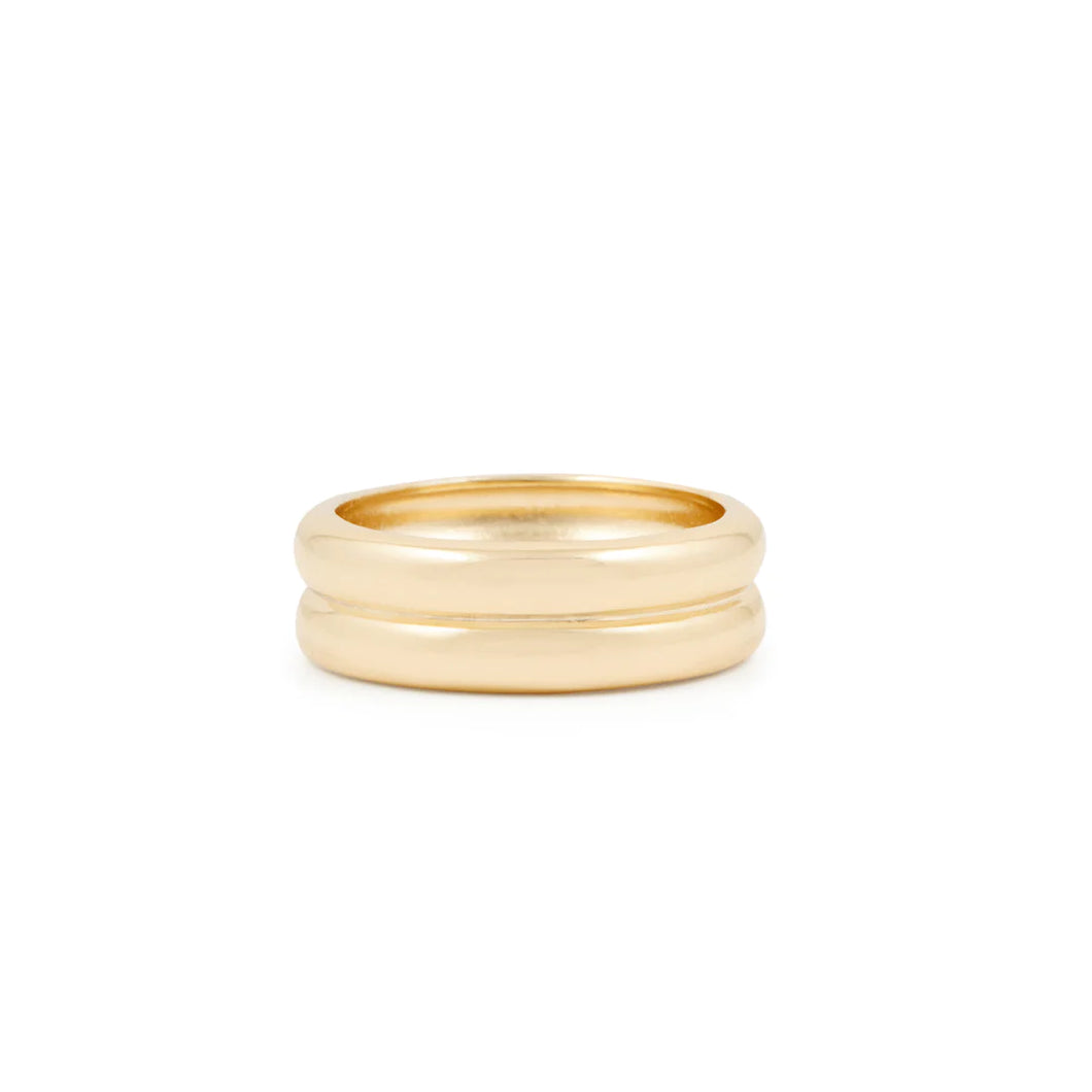 Gold plated marilou ring